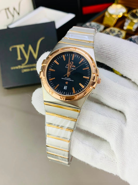 Copper Two Tone Black Dial