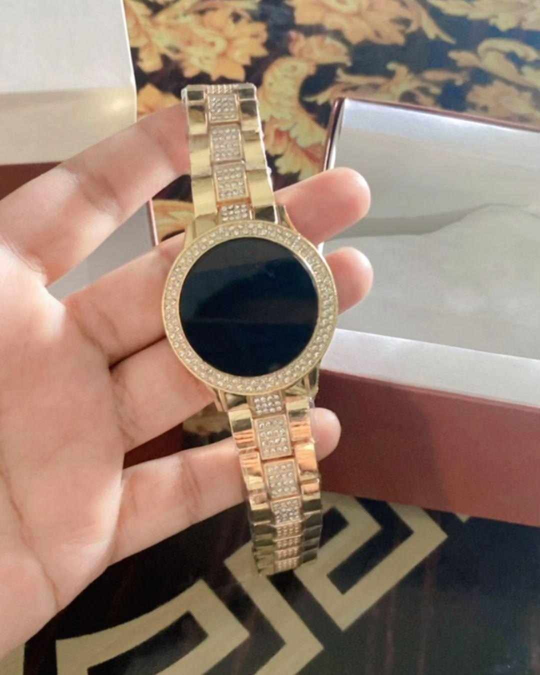 Led Watch For Her Rose Gold
