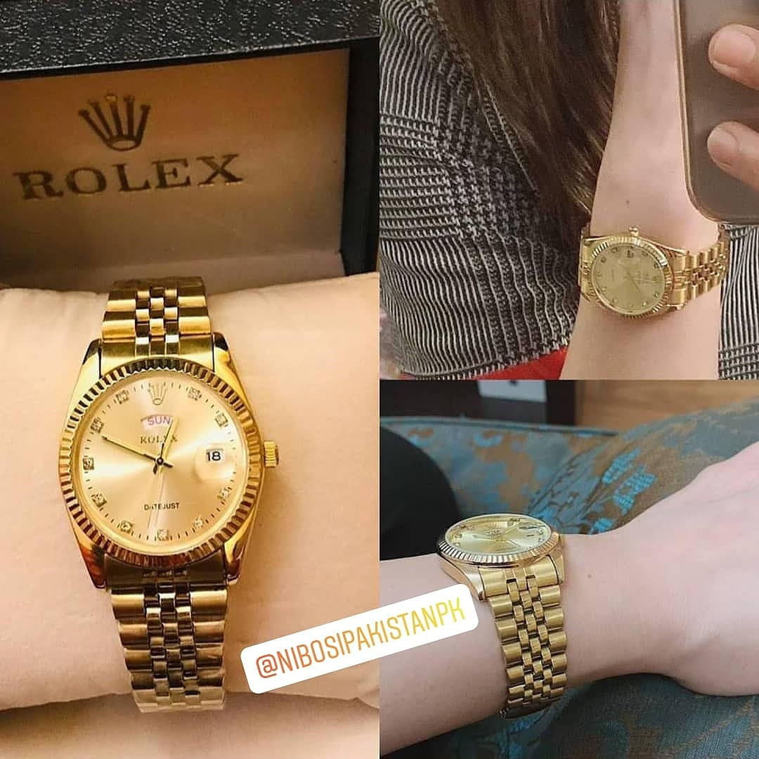Golden Simple Dial ! For Her