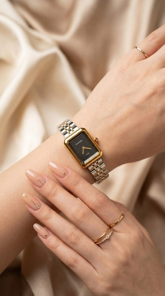Two Tone Black Stainless Women Article !