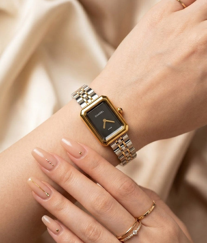Two Tone Black Stainless Women Article !