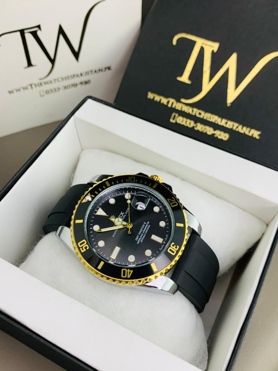 GMT II In Strap Golden Case