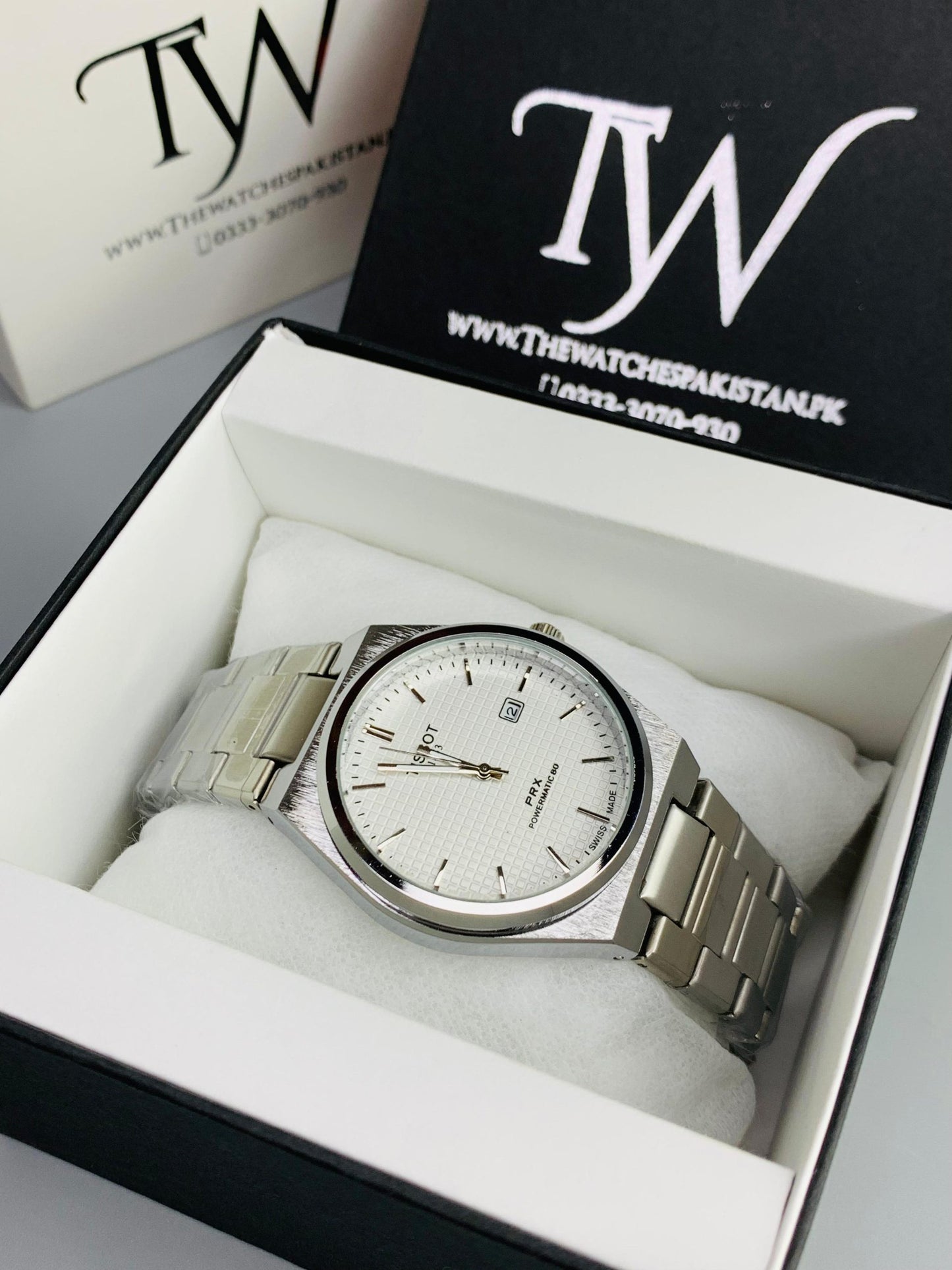 Tissot PRX Silver White Dial