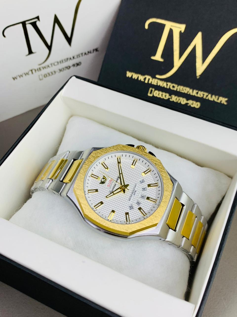 Original Sw Two Tone White Dial