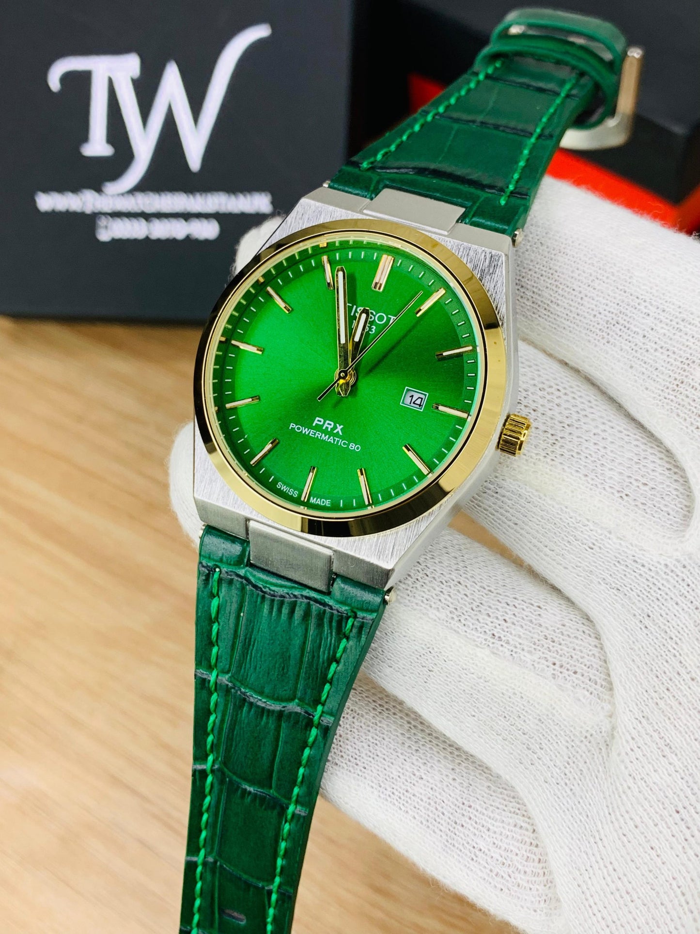 Tissot PRX Green