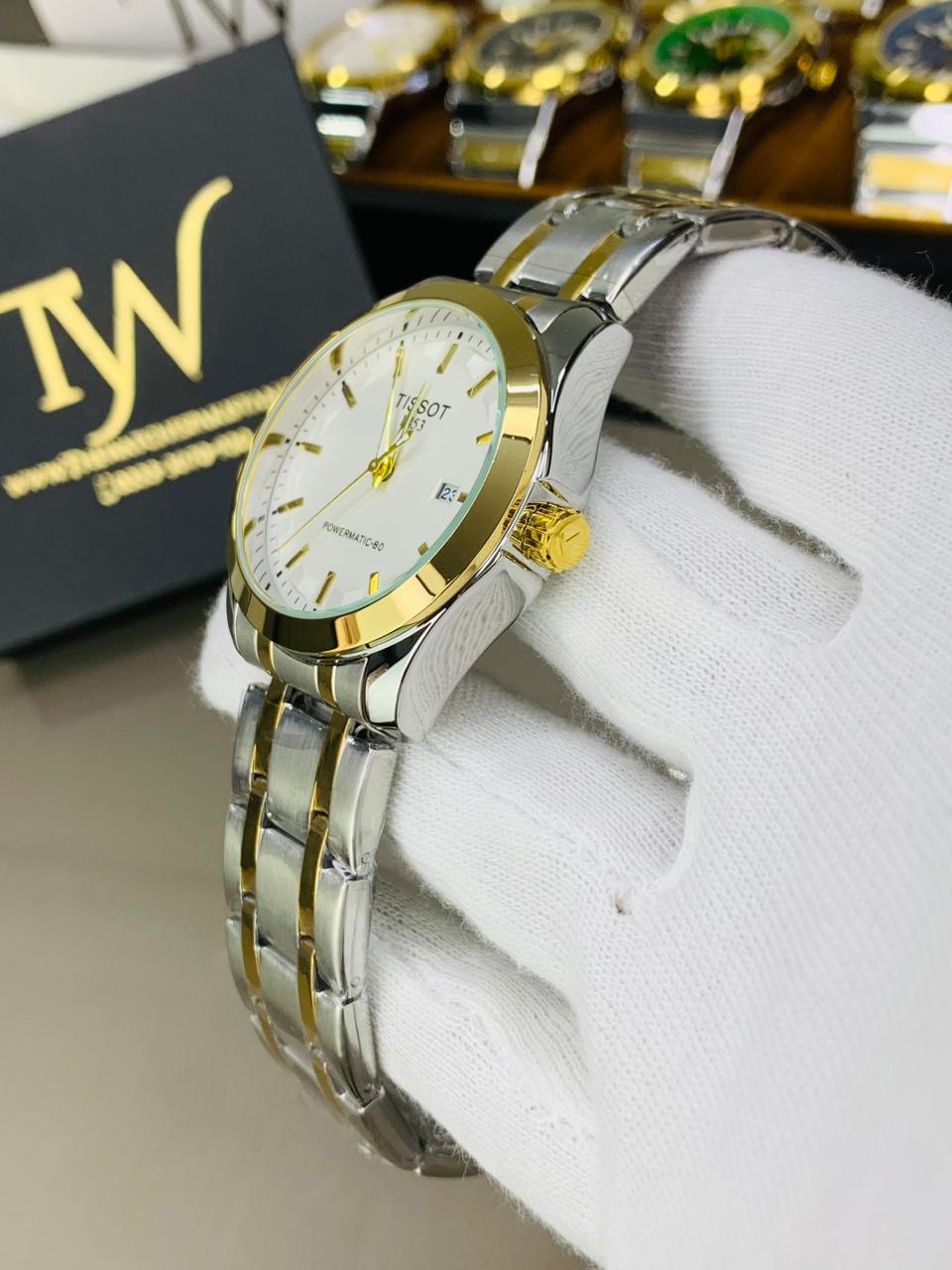 Tissot Two Tone White !