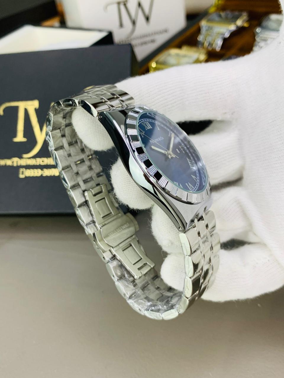 Silver Blue Dial !
