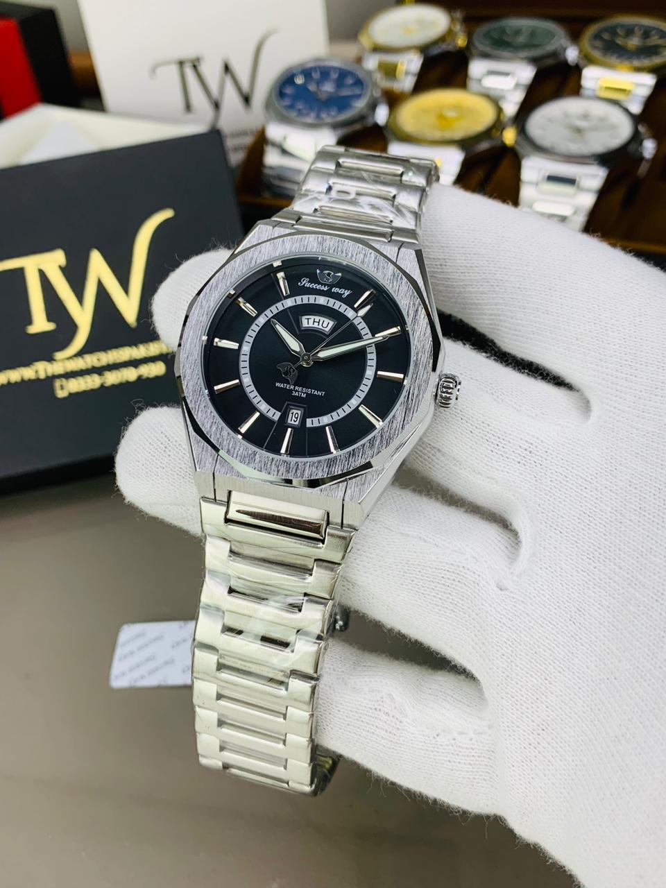 Day & Date Silver Black !