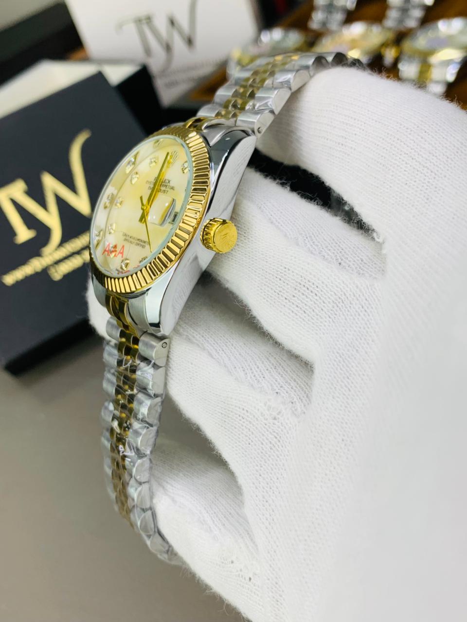 Two Tone Golden Dial