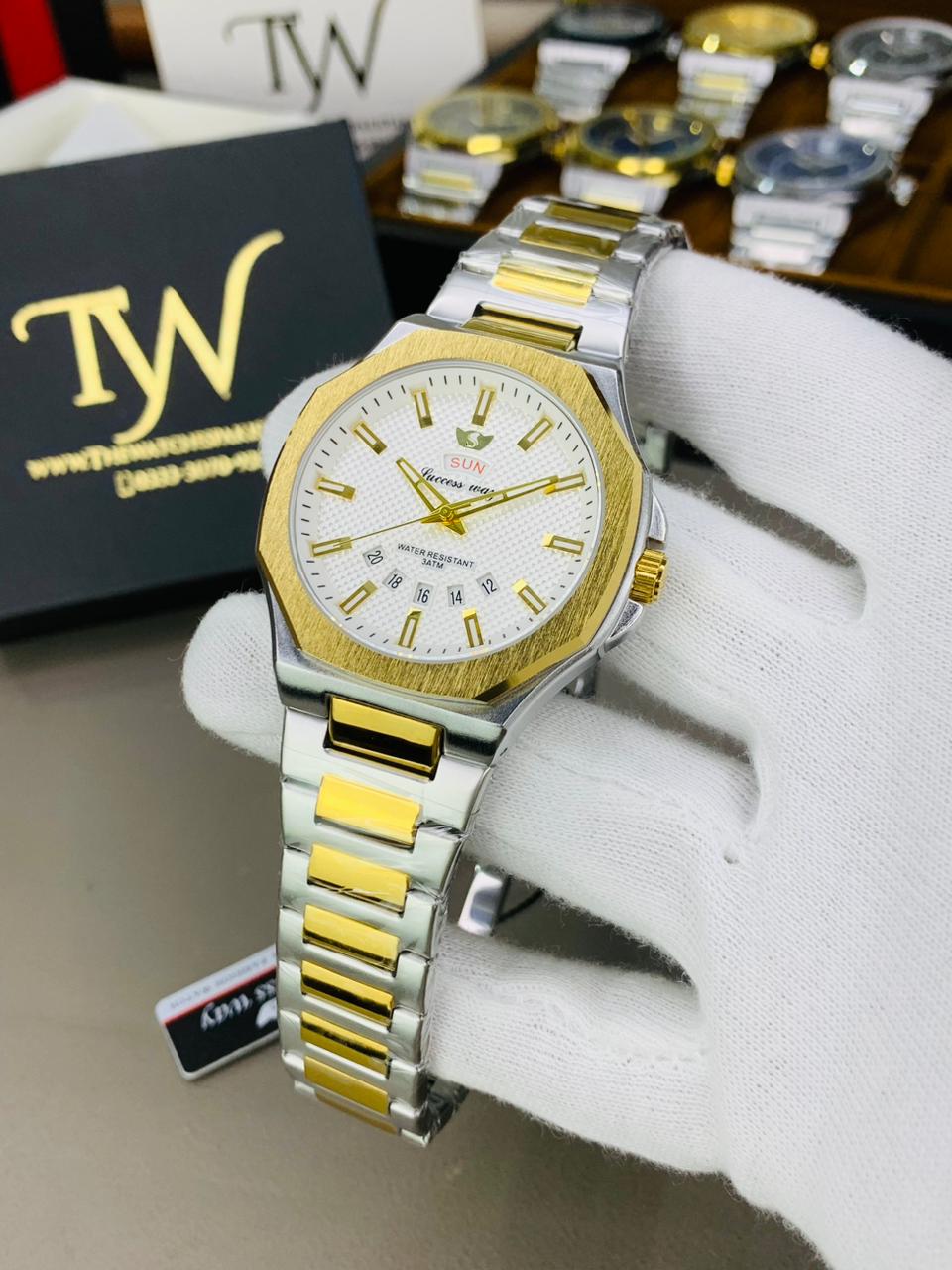 Original Sw Two Tone White Dial