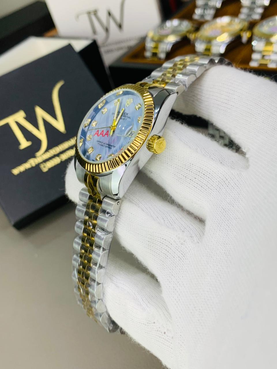 Two Tone Blue Dial
