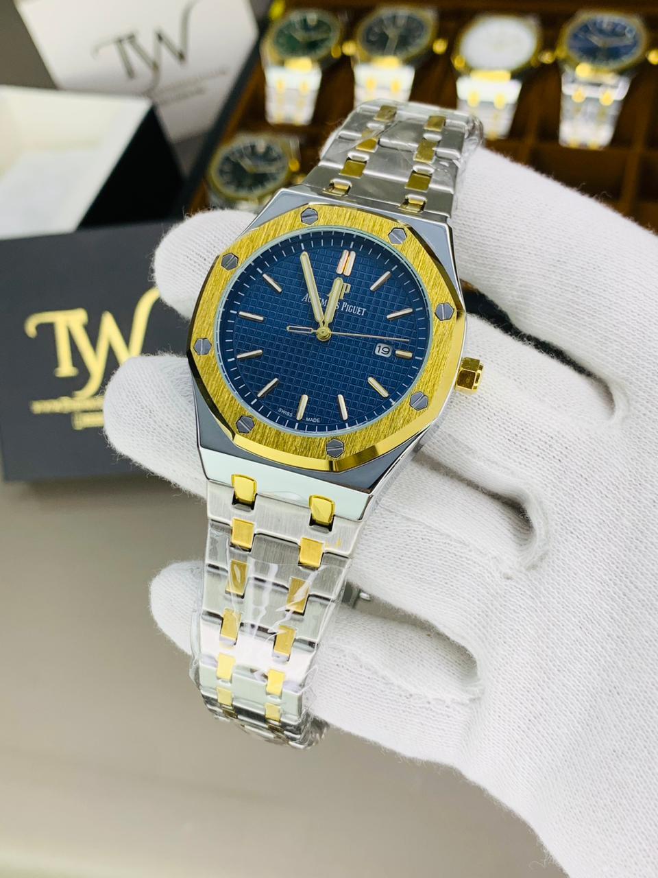 AP Texture Dial Two Tone Blue !
