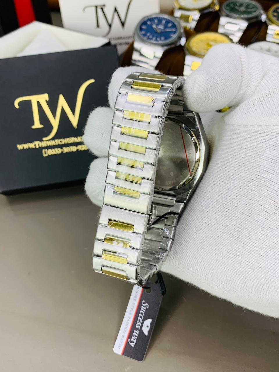Day & Date Two Tone Black Dial !