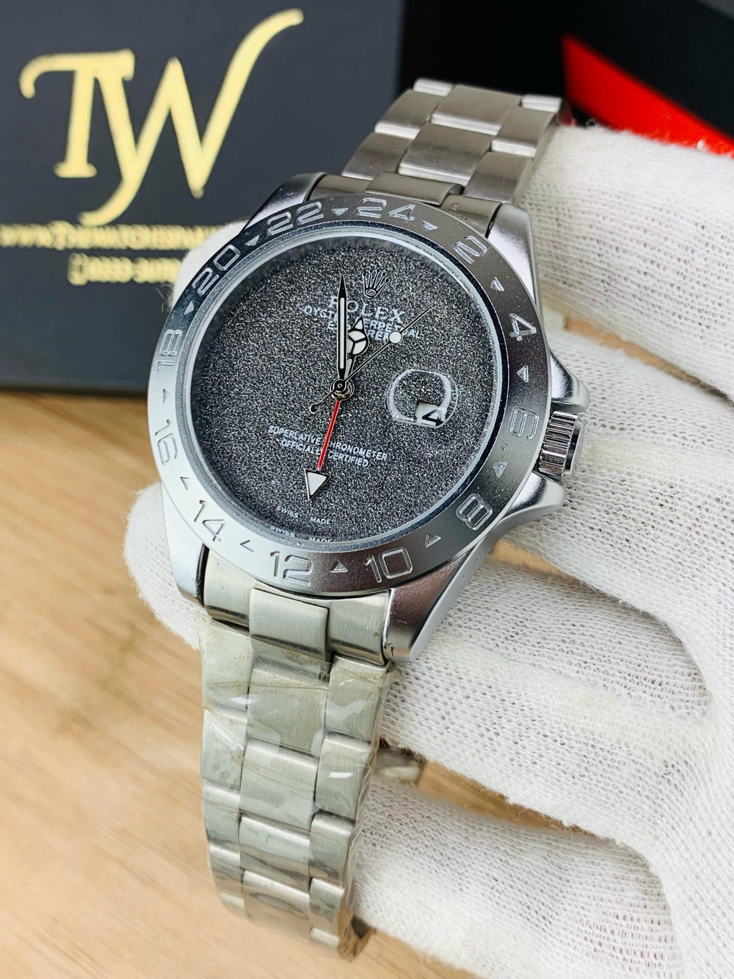 Silver Grey Dial