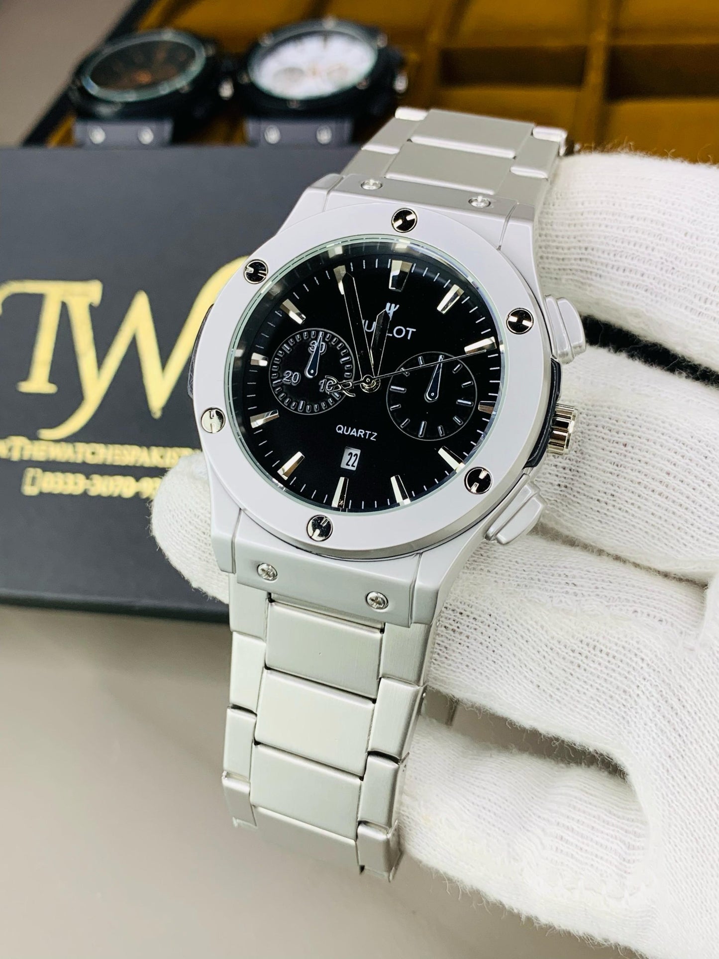 HB Classic Silver Black