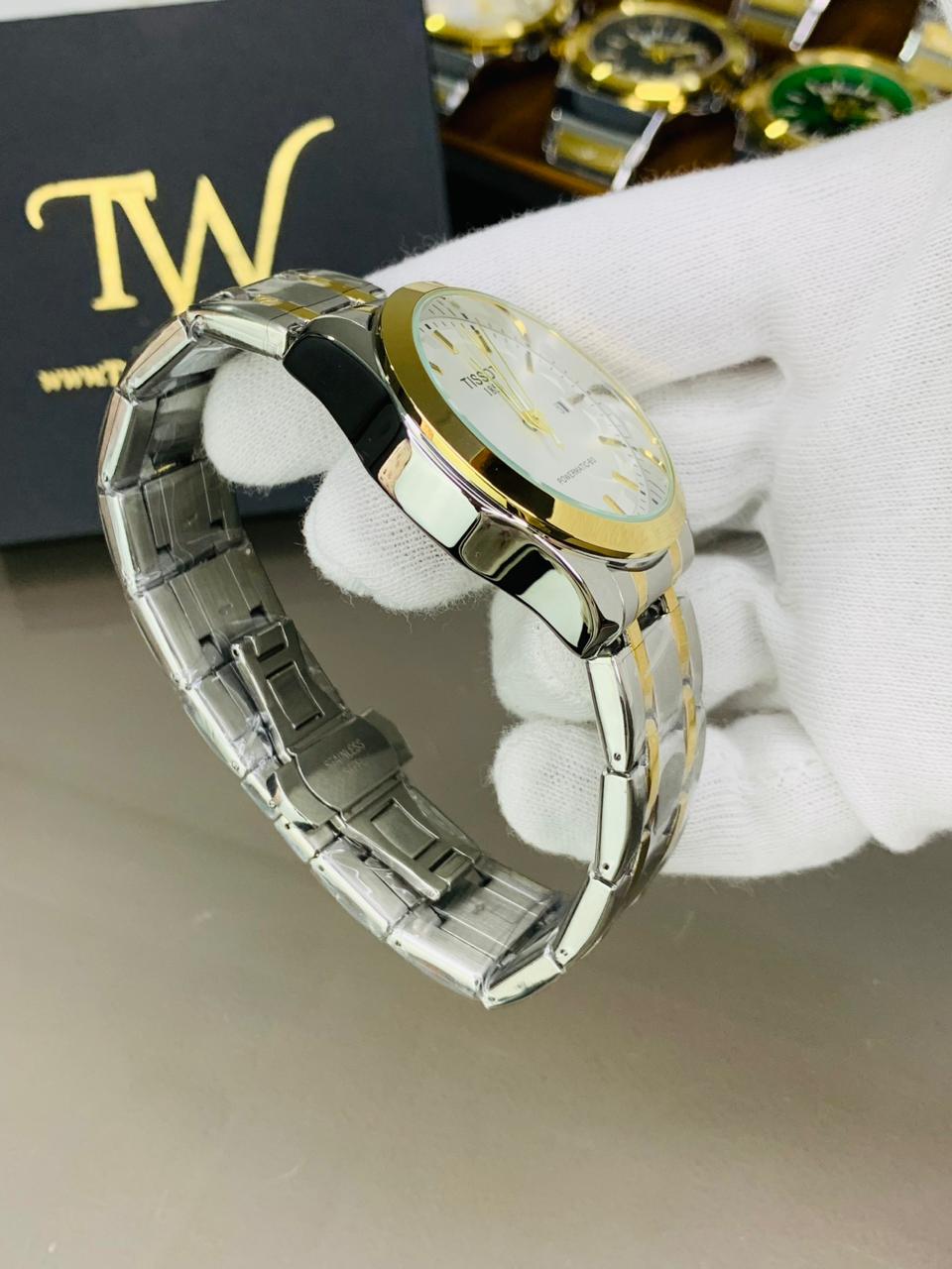 Tissot Two Tone White !