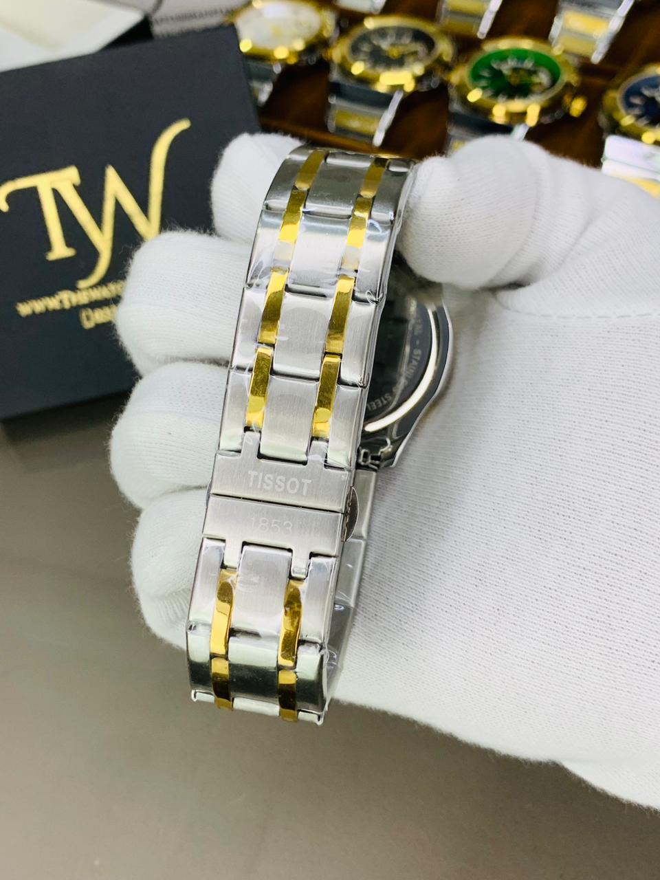 Tissot Two Tone Golden !
