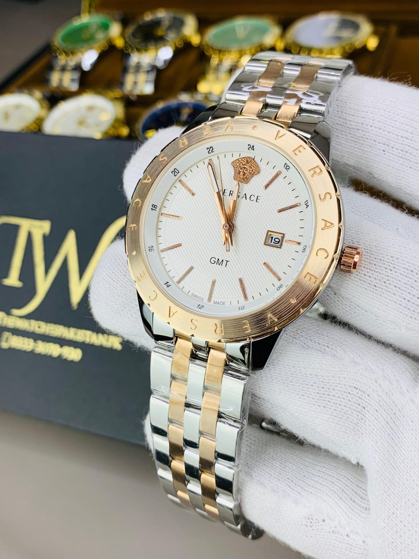 Premium AAA Men's Watch Rose Two Tone