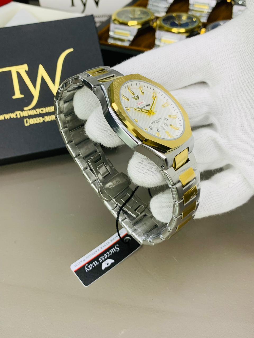 Original Sw Two Tone White Dial