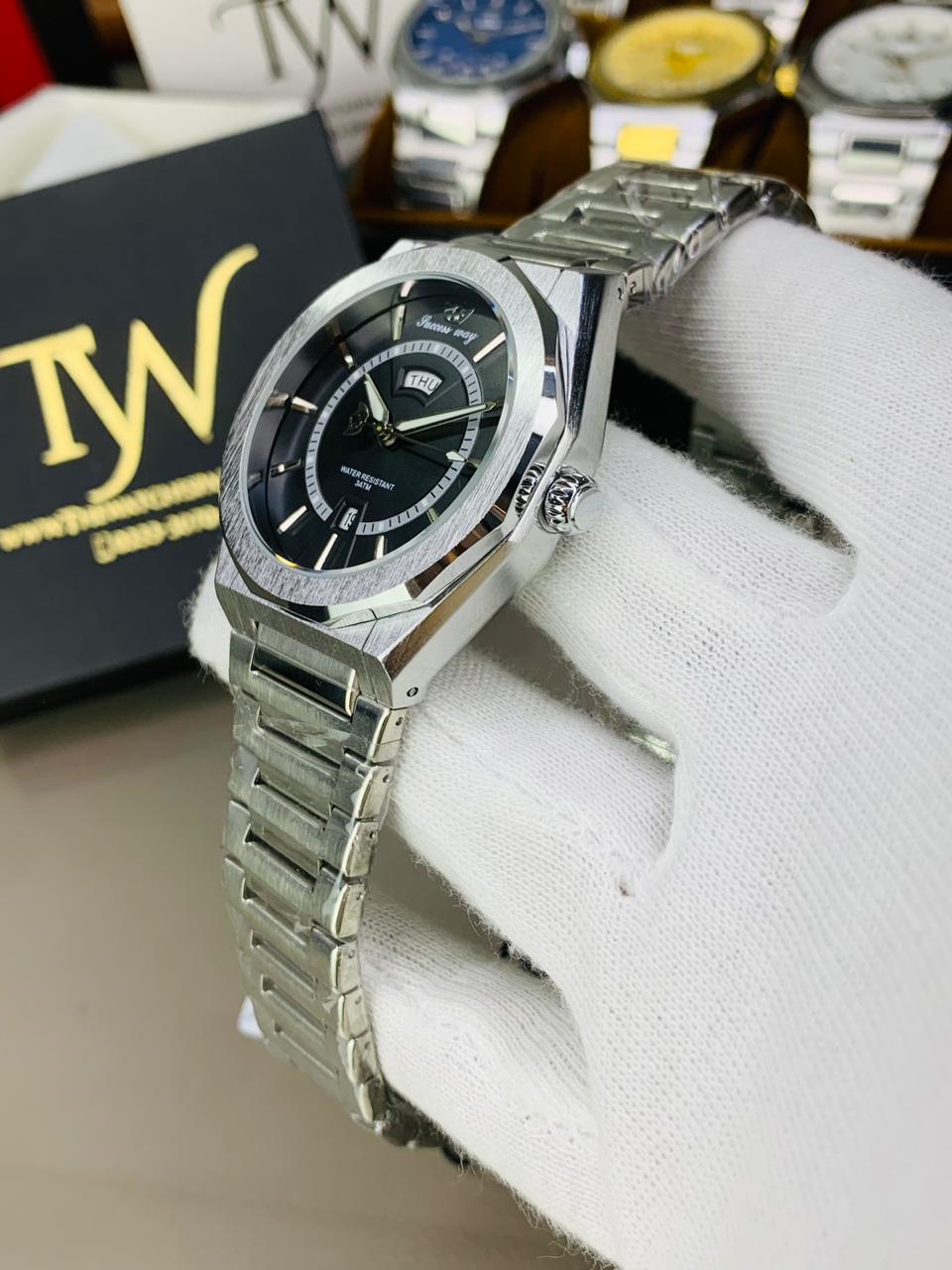 Day & Date Silver Black !