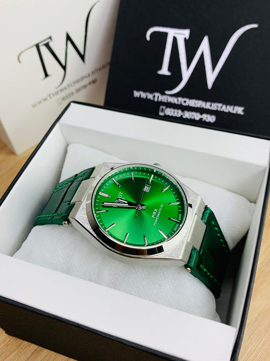 Tissot PRX Silver Green