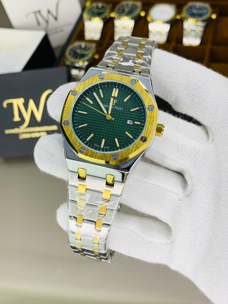 AP Texture Dial Two Tone Green !