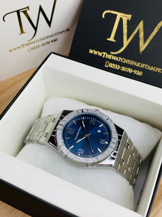 Silver With Blue Dial !