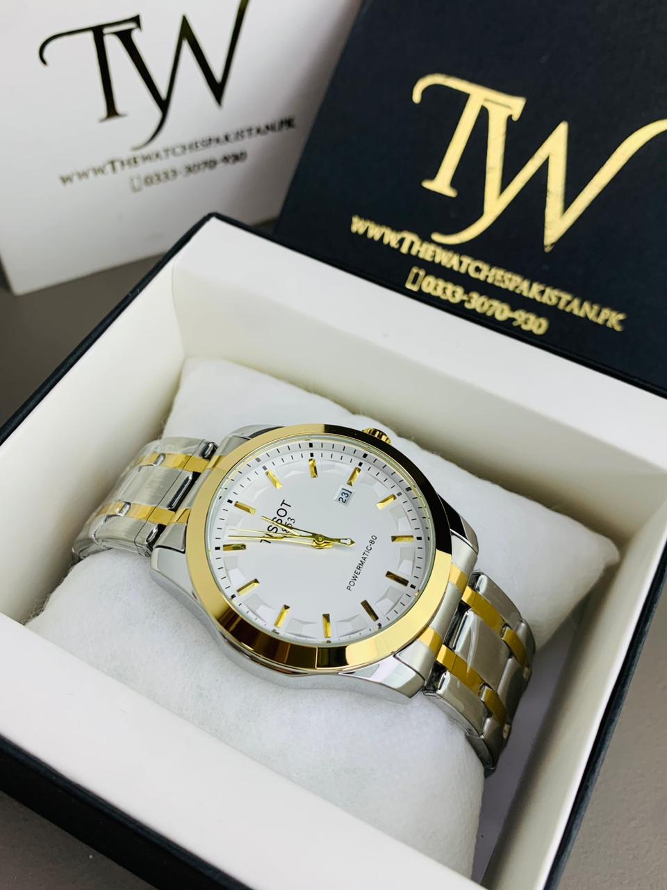 Tissot Two Tone White !