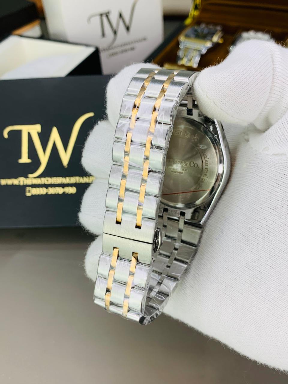 Copper Two Tone Blue Dial