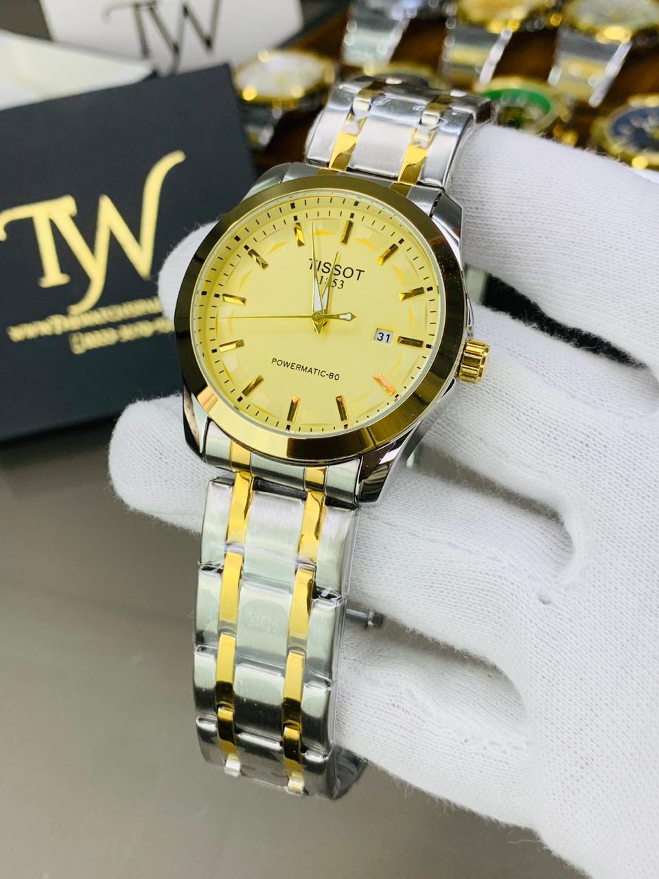 Tissot Two Tone Golden !