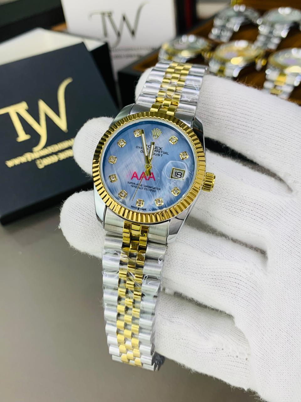 Two Tone Blue Dial