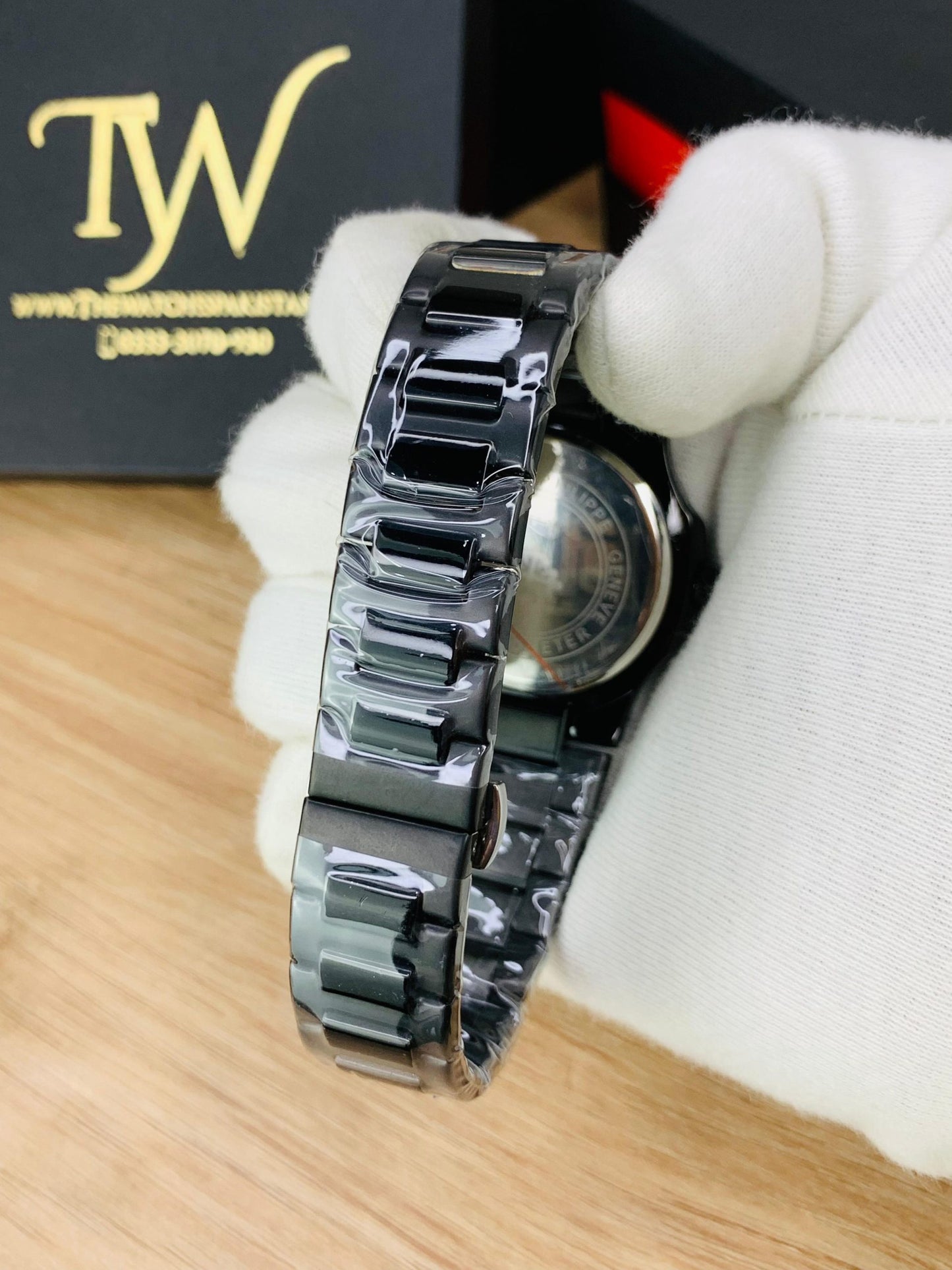 PP-Slim Case Stone Dial Full Black