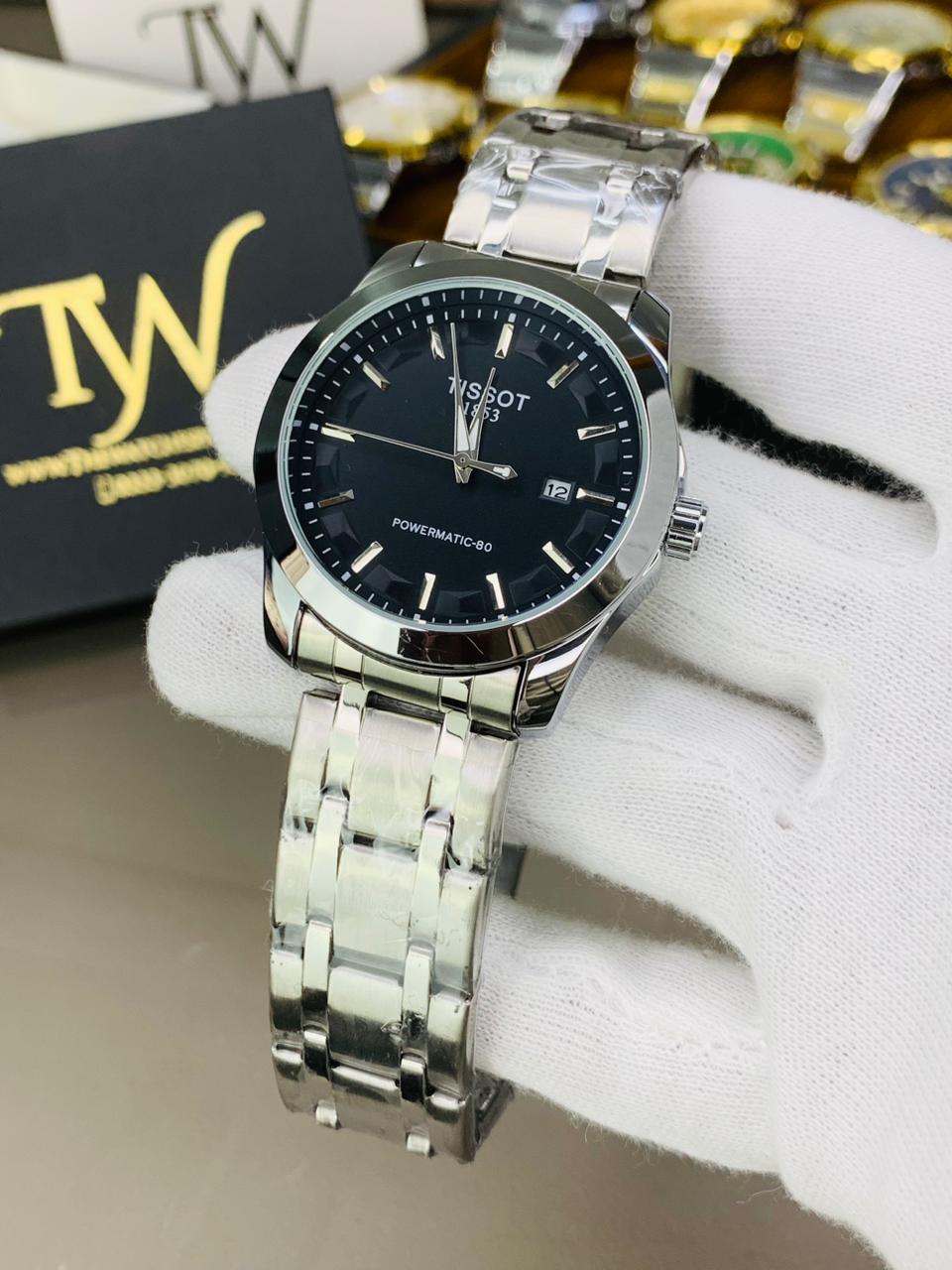 Tissot Silver Black !