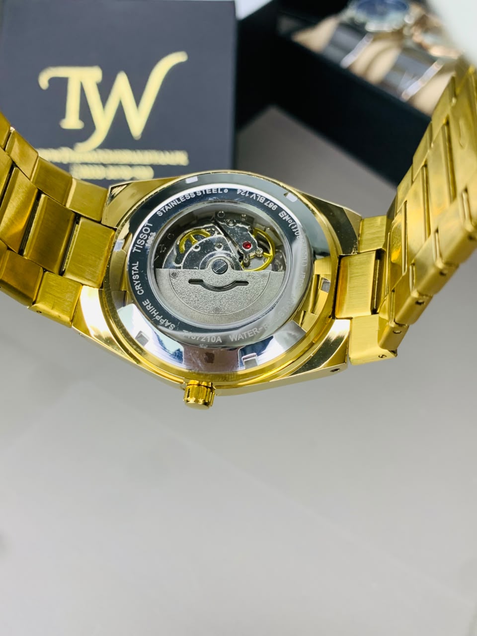 Prx Semi Auto Golden White Dial