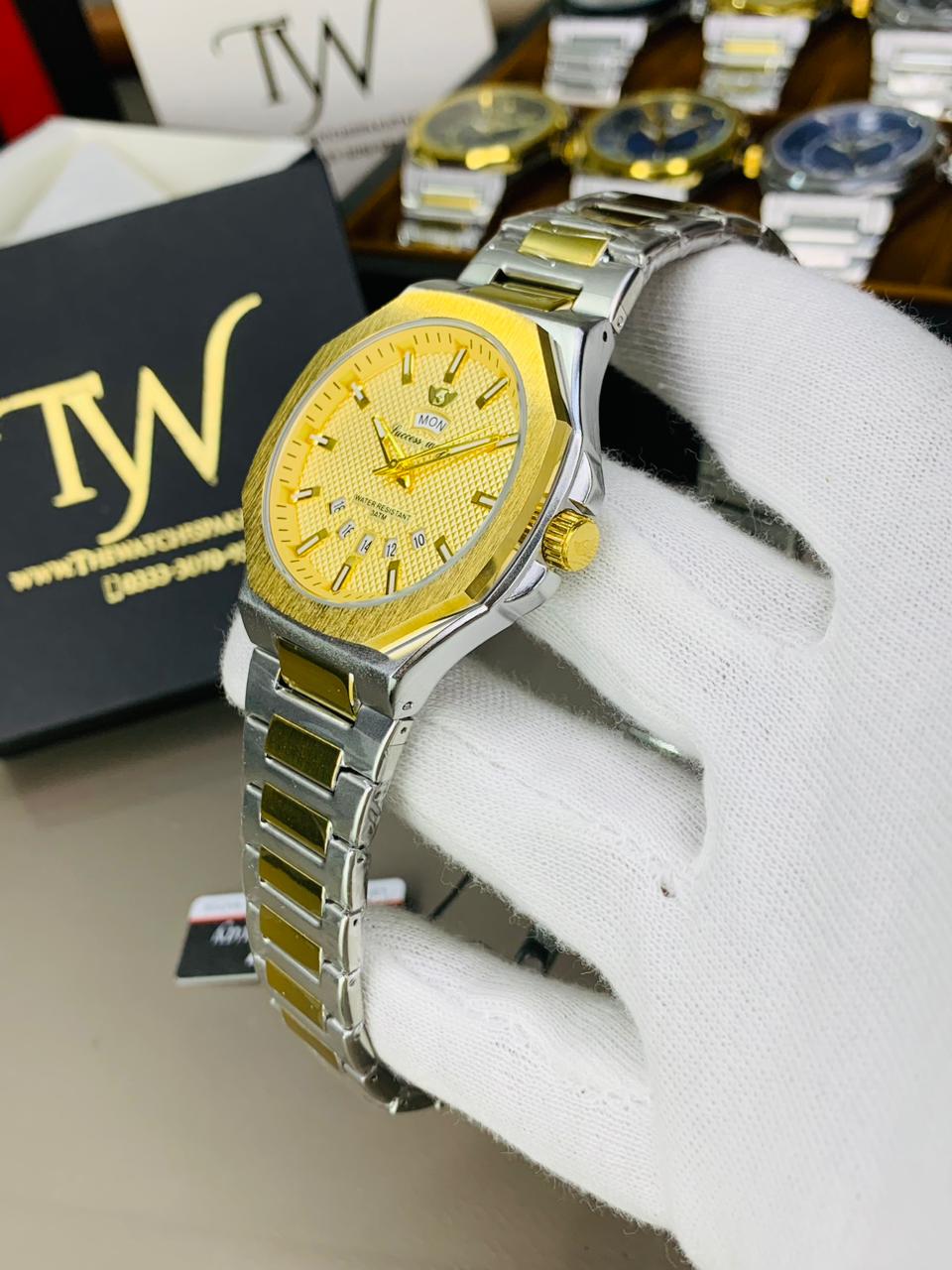Original Sw Two Tone Golden Dial !