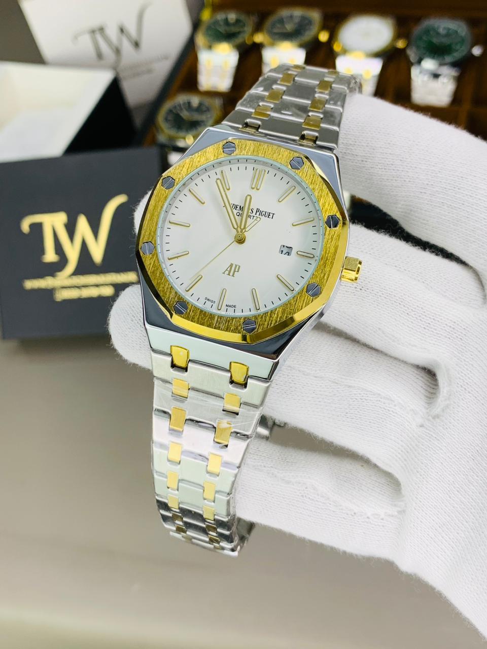 AP Two Tone White Dial !