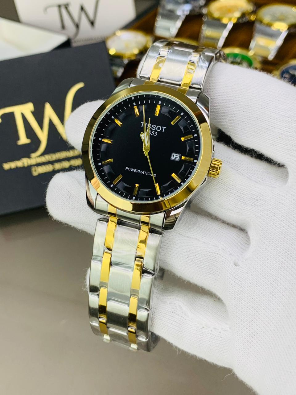 Tissot Two Tone Black !