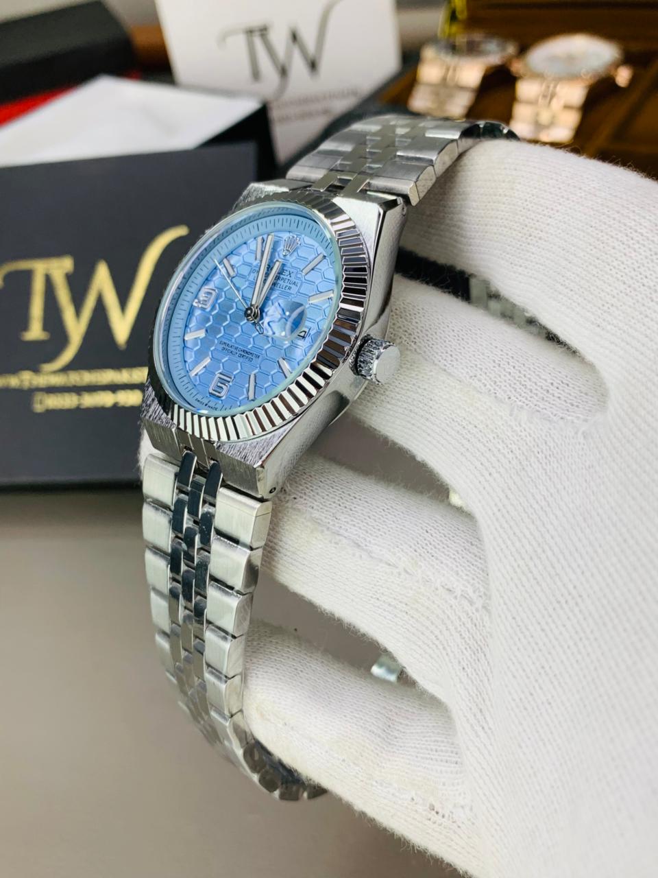 Land Dweller Silver Sky Blue