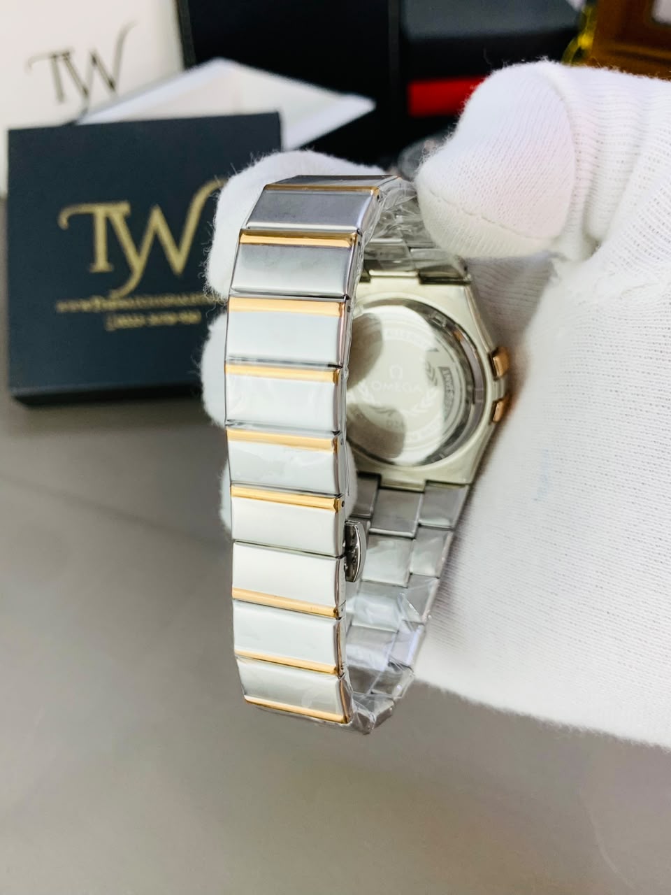 Copper Two Tone Black Dial