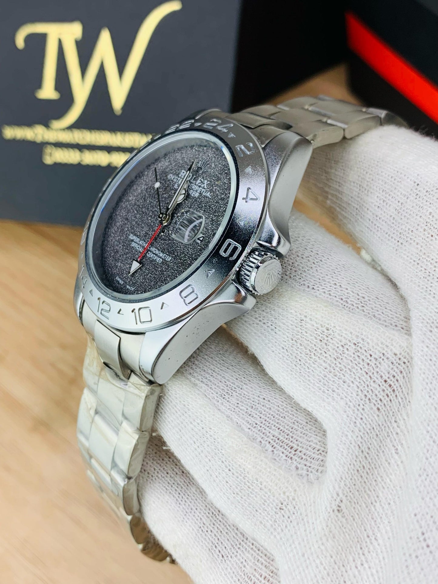 Silver Grey Dial