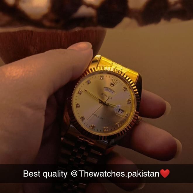 Golden Simple Dial ! For Her