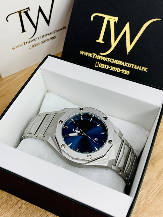 HB-Plain Dial Blue