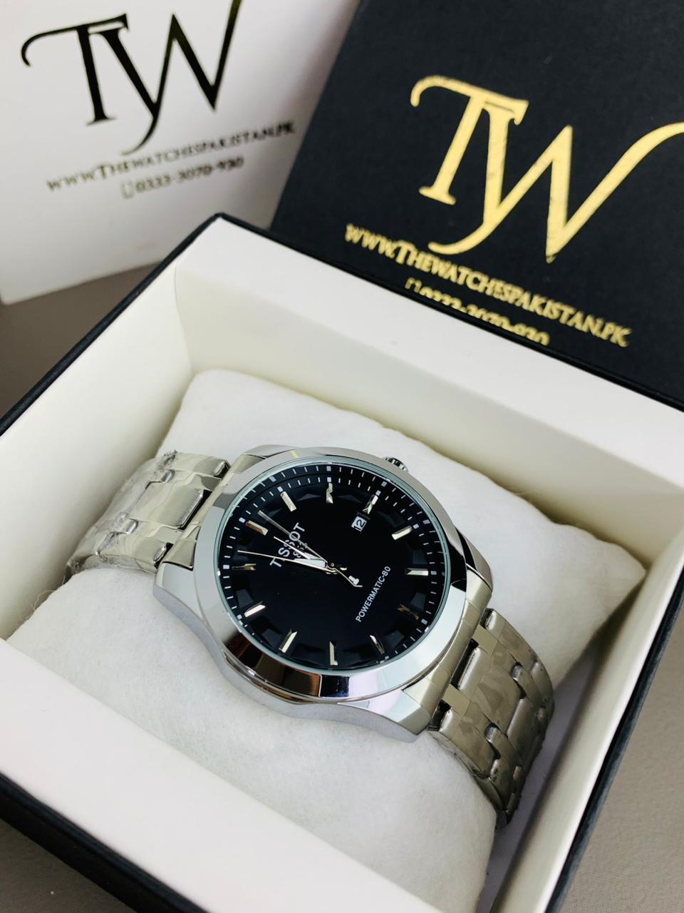 Tissot Silver Black !