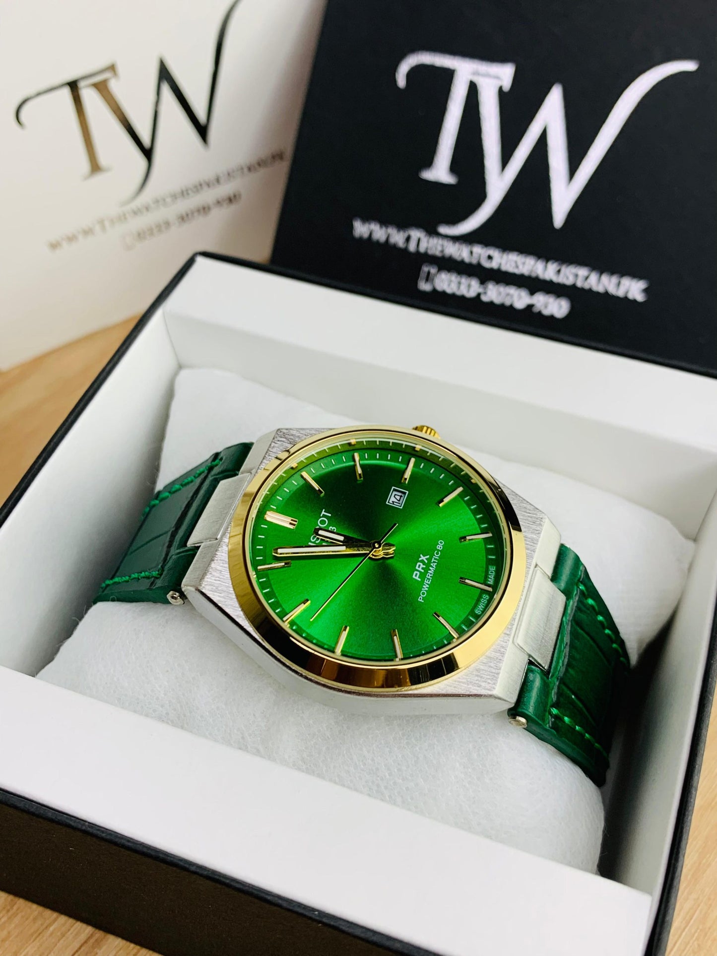 Tissot PRX Green