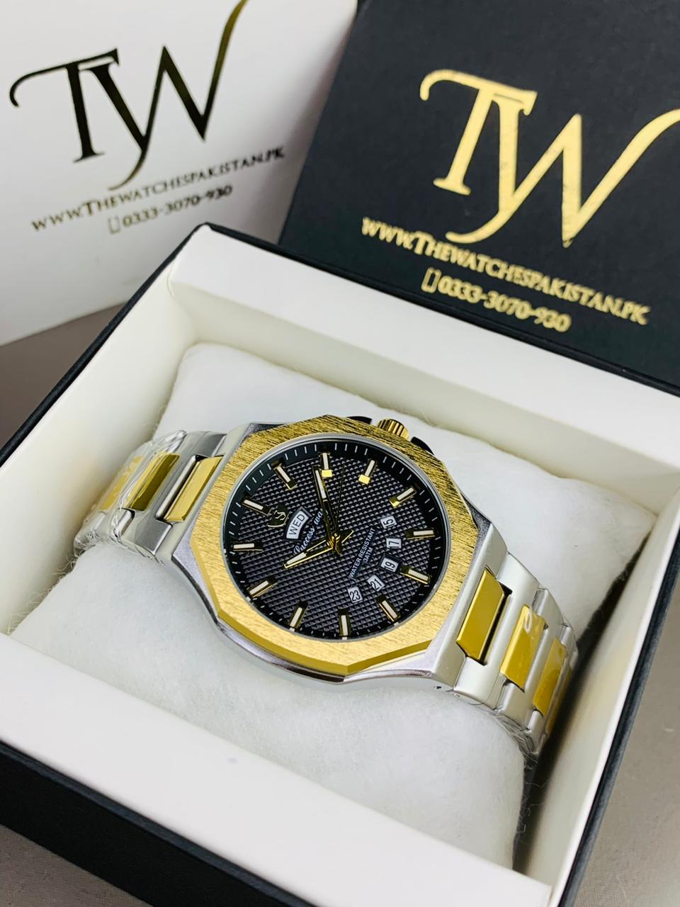 Original Sw Two Tone Black Dial !