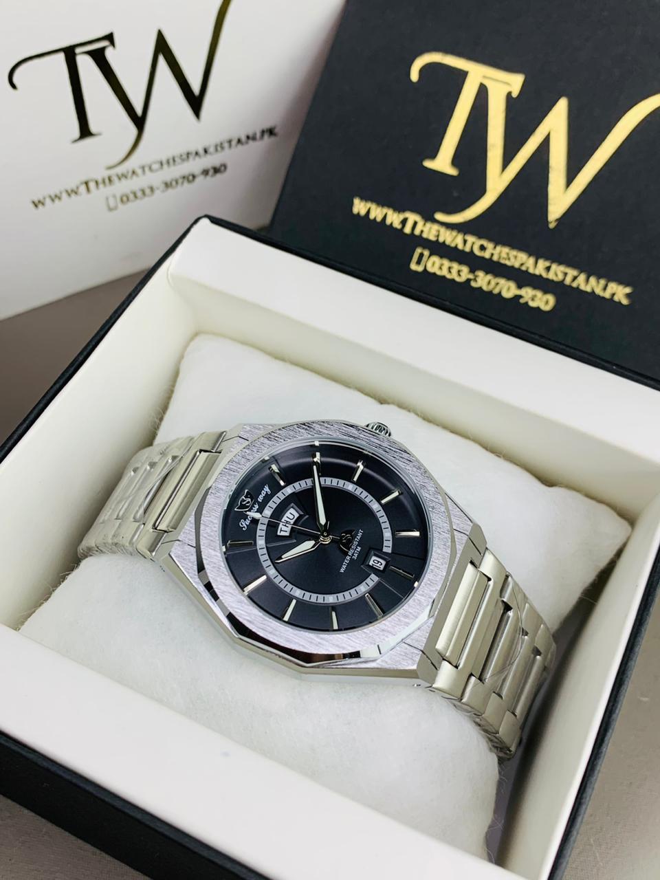 Day & Date Silver Black !