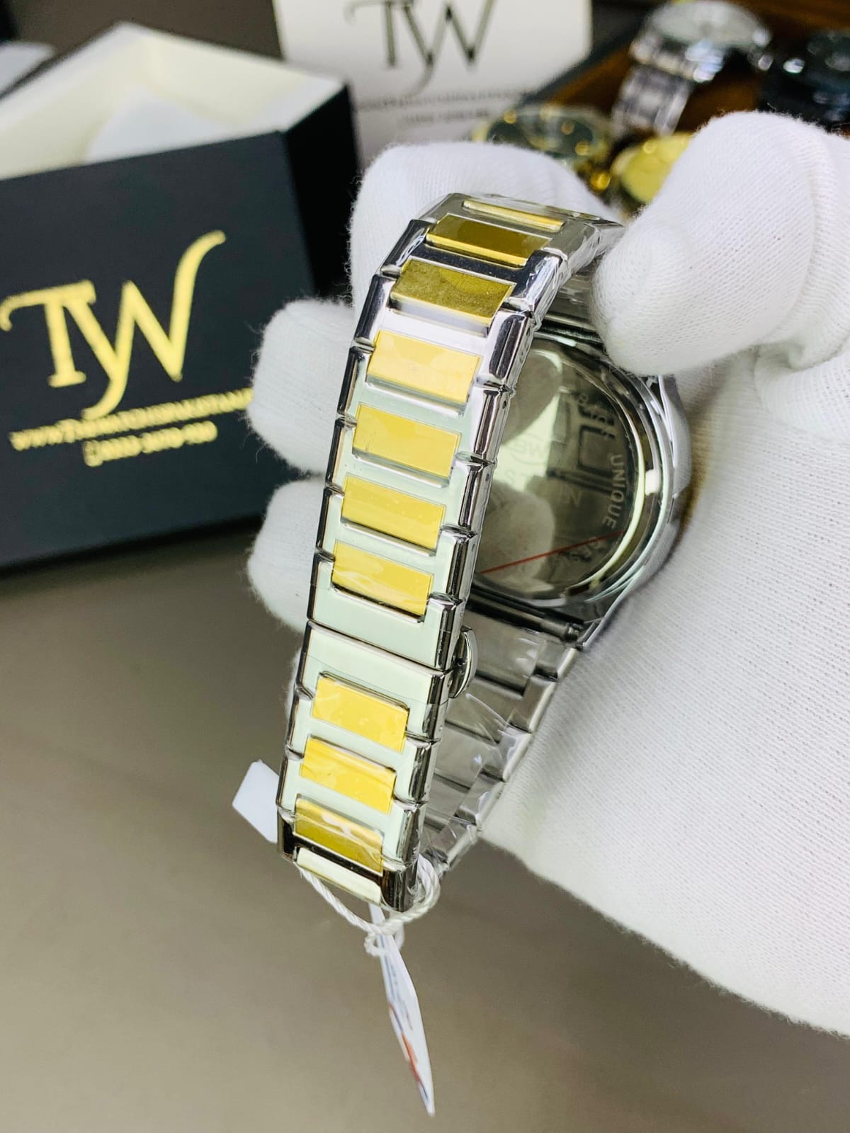 Day Date Bestwin Two Tone Blue