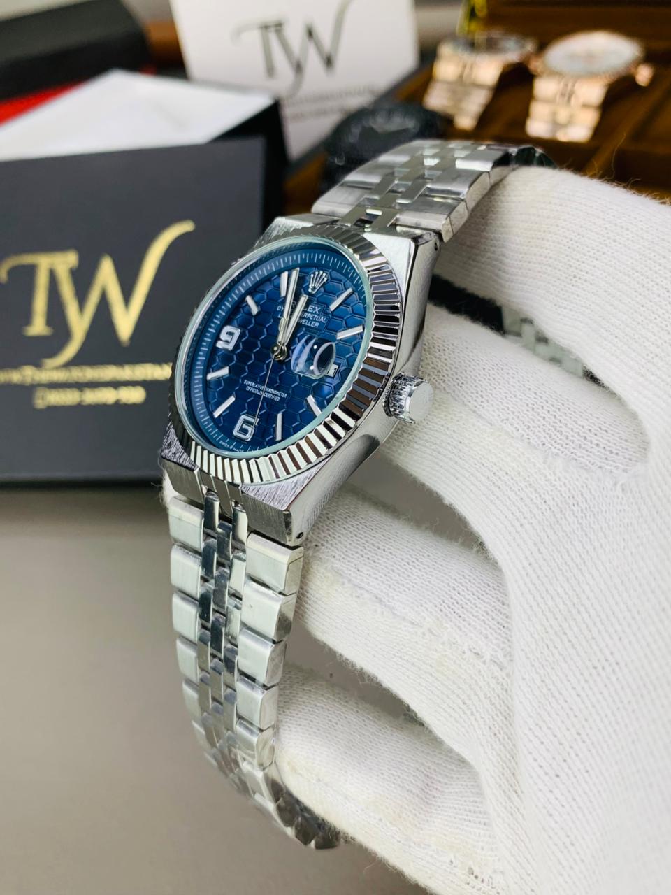 Land Dweller Silver Blue
