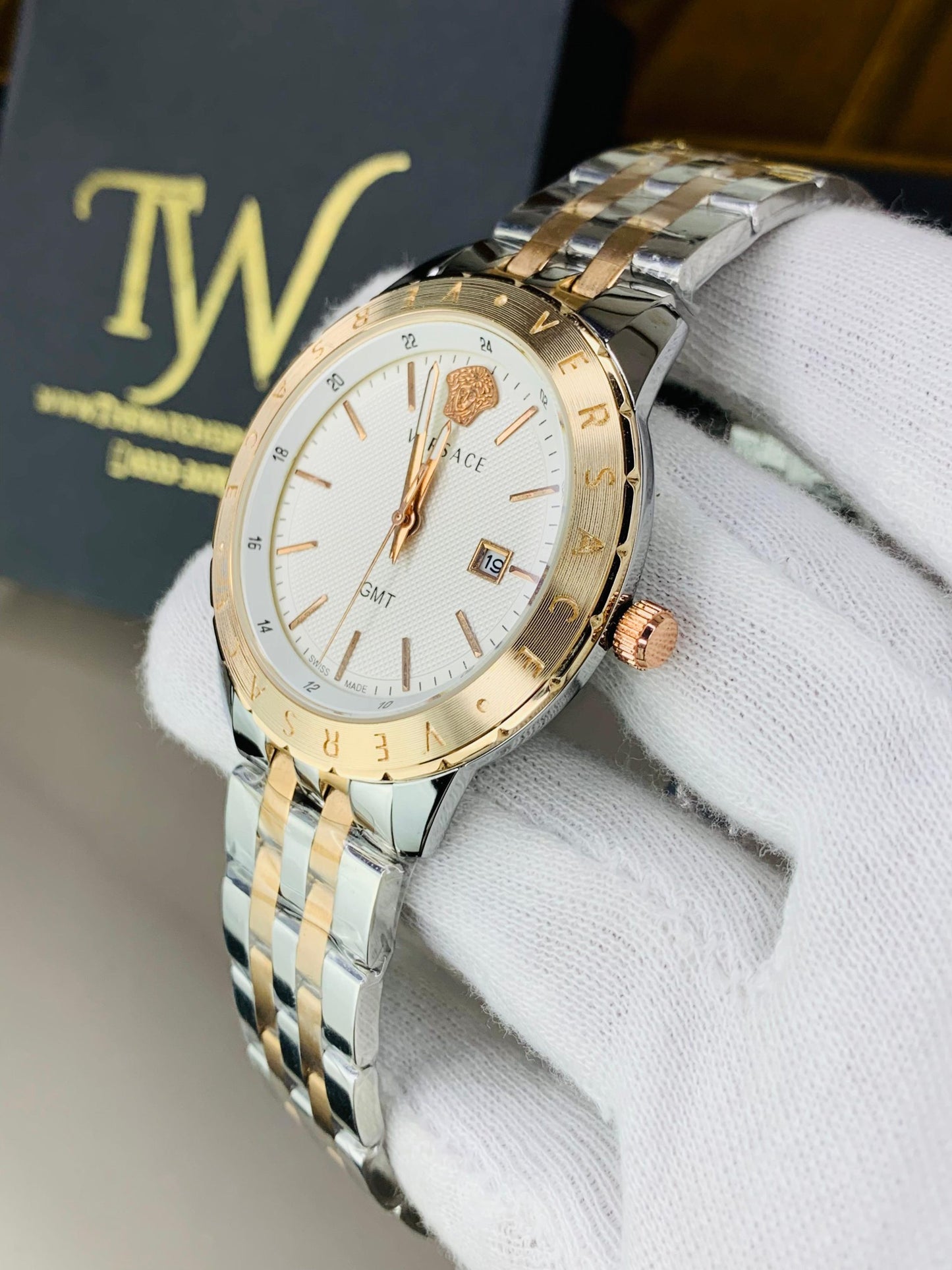 Premium AAA Men's Watch Rose Two Tone