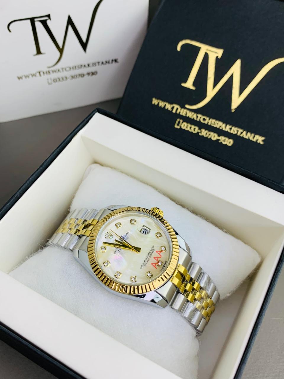 Two Tone Golden Dial